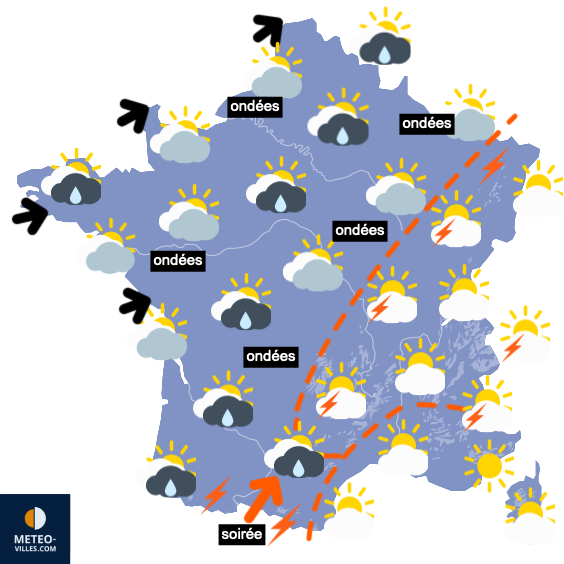 Meteo villes - 1er site meteo expertisée et gratuite - previsions meteo