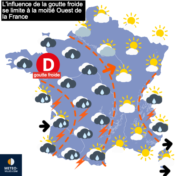 Carte de prévisions