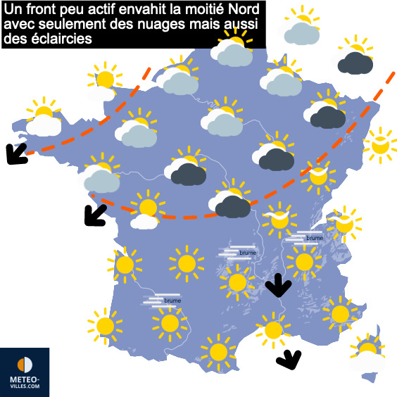 Pas de pluies significatives au moins jusqu'à dimanche