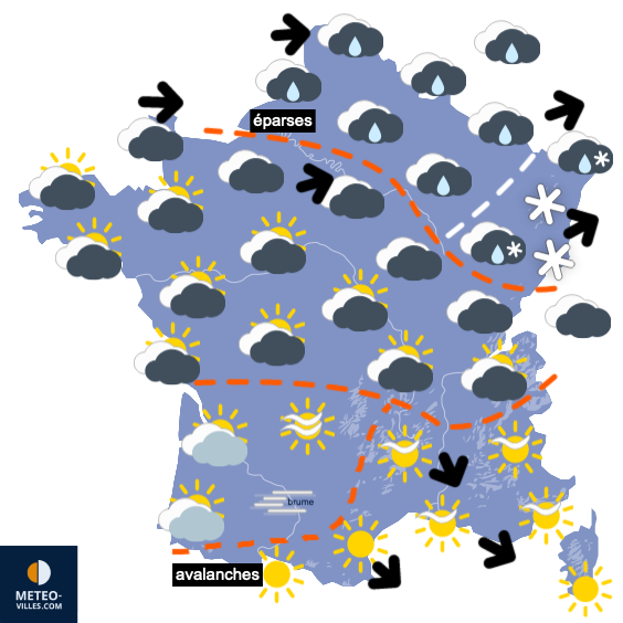 Retour d'un peu de neige en plaine