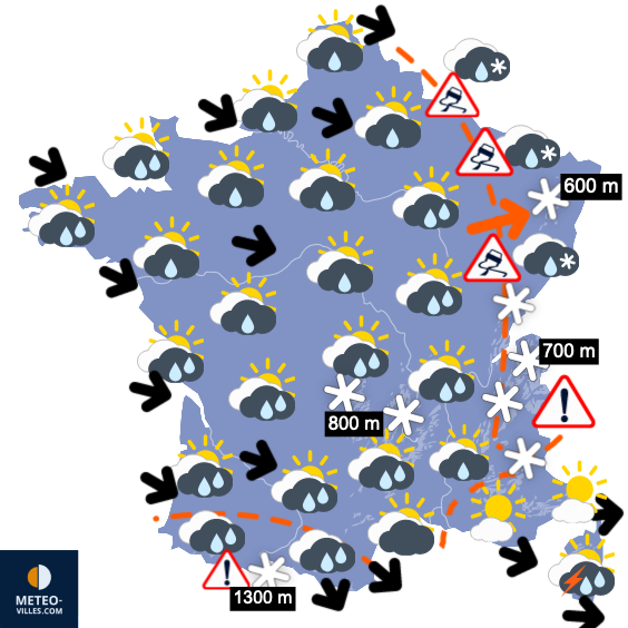 Retour au calme, mais pas forcément au soleil...