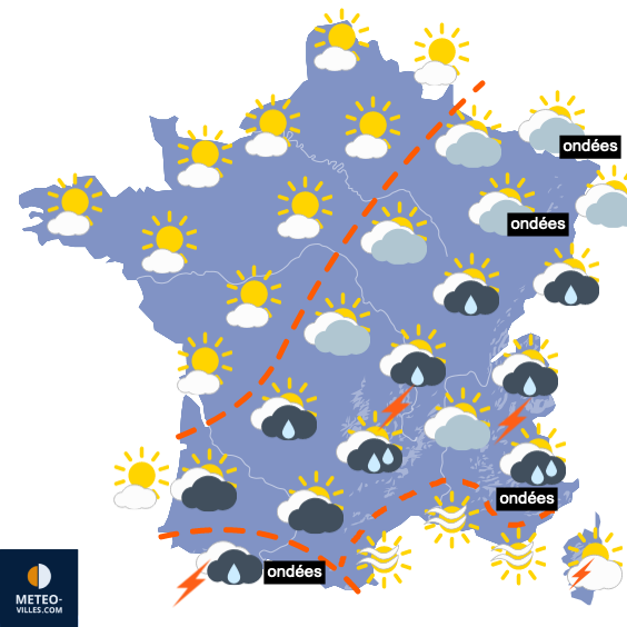 forecast map