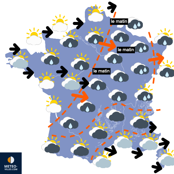 Toujours pas de pluie près de la Méditerranée...