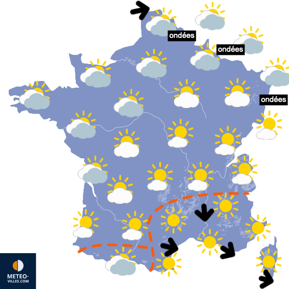 Meteo-villes.com - carte de France