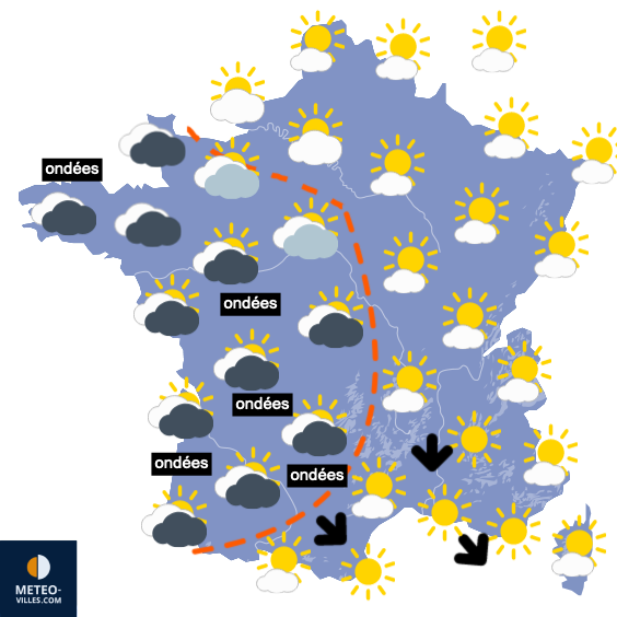 Plus chaud avec quelques orages