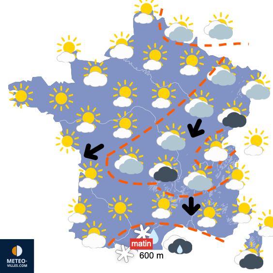 Un peu de froid et surtout un anticyclone sans fin !!