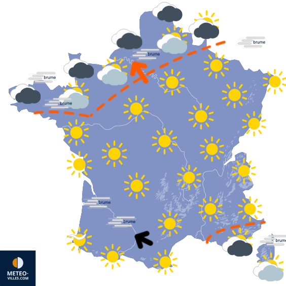 Retour du froid, mais persistance de la sécheresse au nord