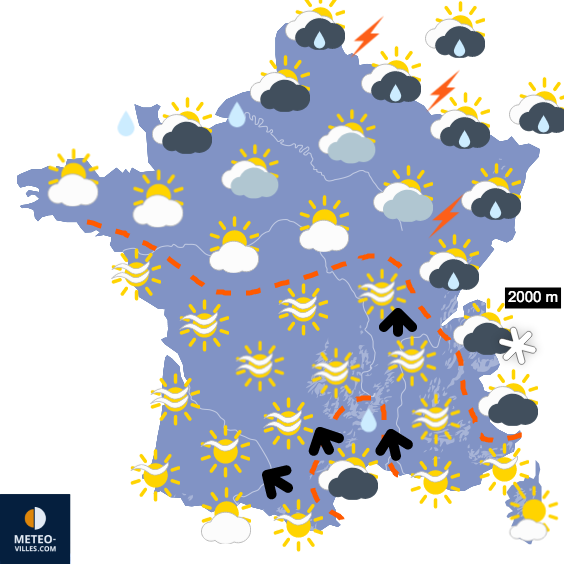 Météo très changeante !