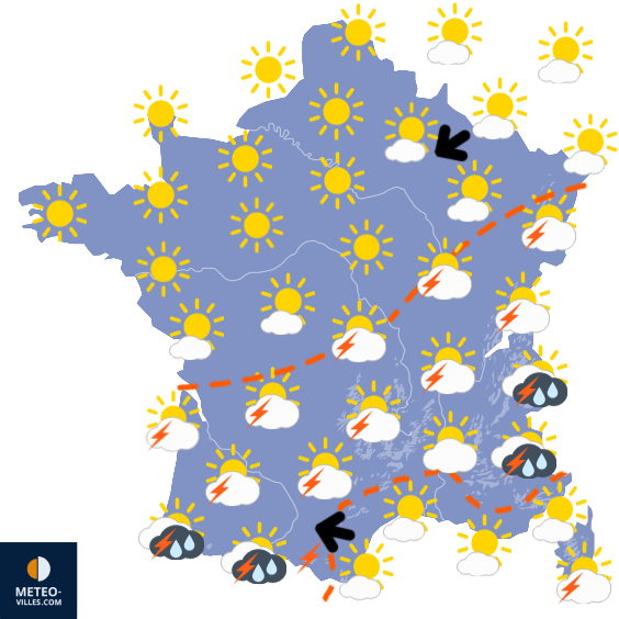Carte météo France