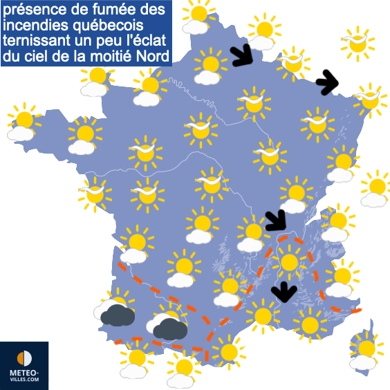 Pas de canicule en vue pour le moment