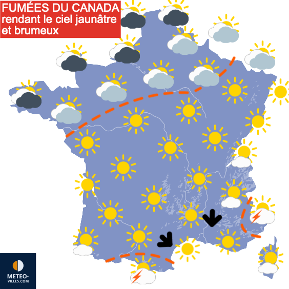 Régime d'ouest océanique dominant