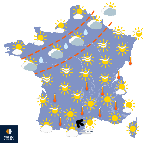 Bulletin France - Situation météo et évolution 1692188582_france