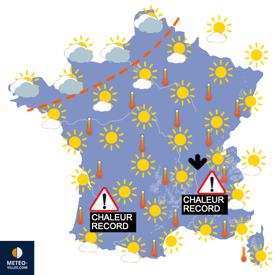 Bulletin France - Situation météo et évolution 1692188458_france