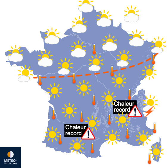 Bulletin France - Situation météo et évolution 1692188398_france