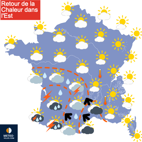 Bulletin France - Situation météo et évolution 1693474844_france