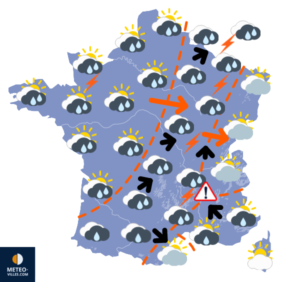 Bulletin France - Situation météo et évolution - Page 2 1695281188_france