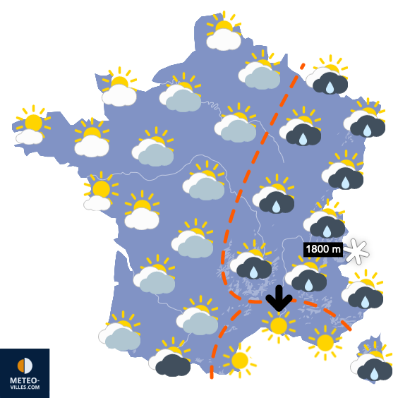 Bulletin France - Situation météo et évolution - Page 2 1695205954_france