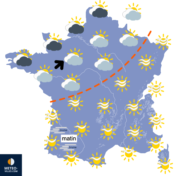 Bulletin France - Situation météo et évolution - Page 2 1695633203_france