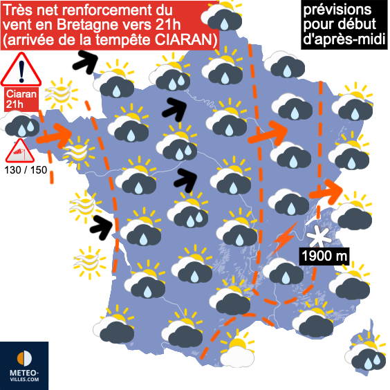 Bulletin France - Situation météo et évolution - Page 2 1698837429_france