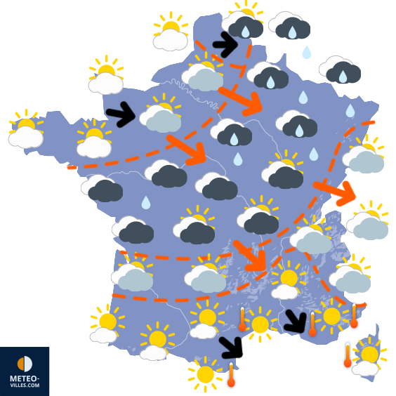 Pluie désormais possible pour la cérémonie des JO de Paris