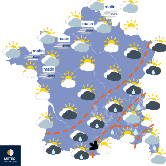 Meteo-villes.com - carte de France