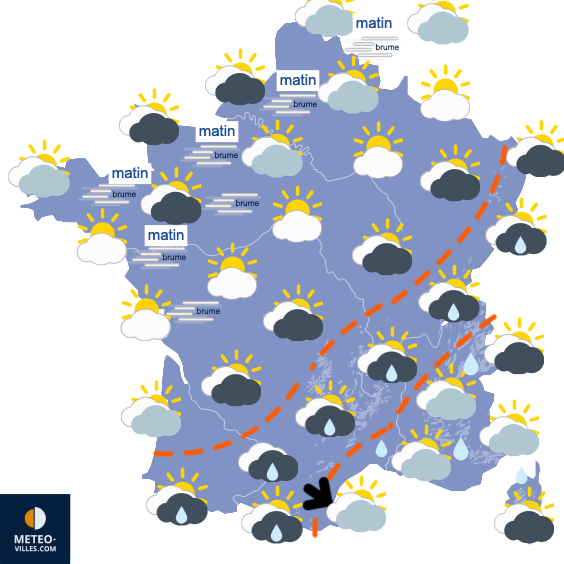 Calme avant le retour des pluies méditerranéennes