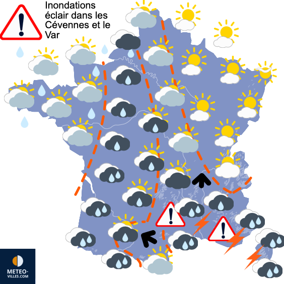 Beaucoup d'inquiétude dans le Sud-est pour ce week-end