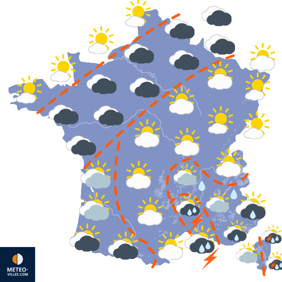 Retour de l'anticyclone après une longue absence