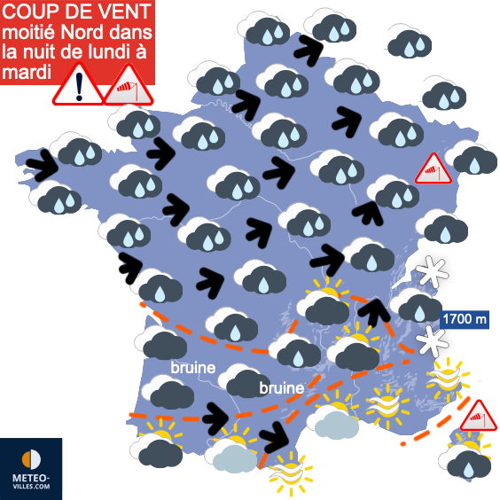 Coup de froid et premières neiges, puis redoux