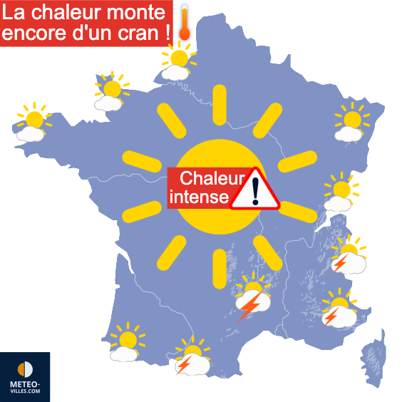 Carte de prévisions du temps du Dimanche 29 juin 2025