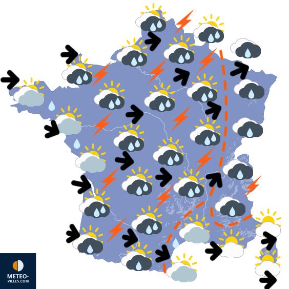 Meteo-villes.com - carte de France