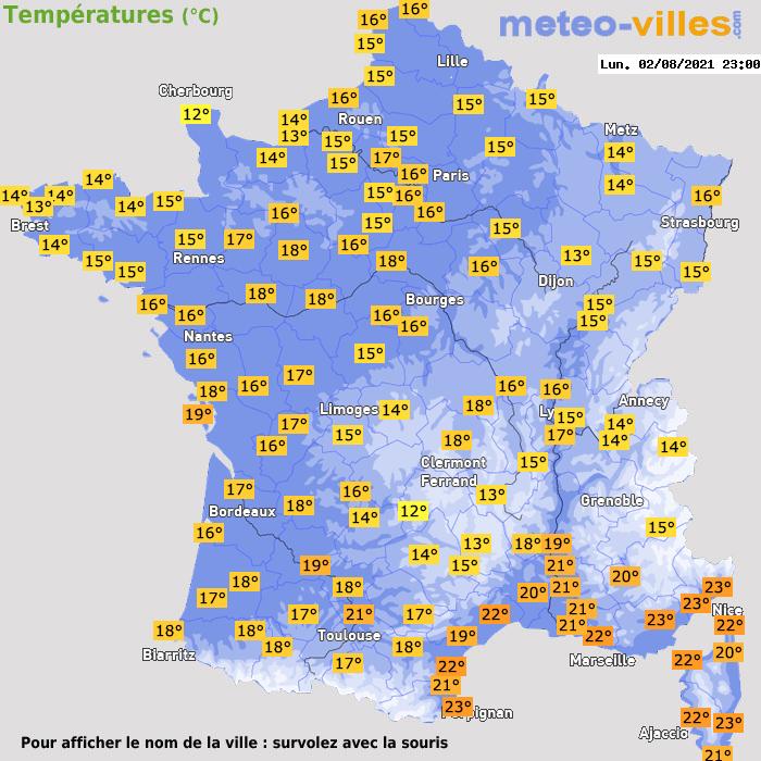Météo Yonne (89) Prévision météo à 7 jours la France, Météo Villes Le Météo Yonne (89) Prévision météo à 7 jours la France, Météo Villes Le