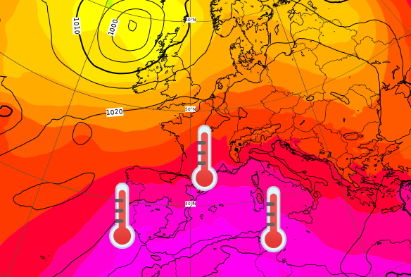 Épisode de fortes chaleurs et de canicule en France jusqu'au 15 août ...