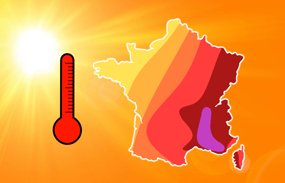 Épisode de fortes chaleurs en France, plus durable dans le sud et l'est ...