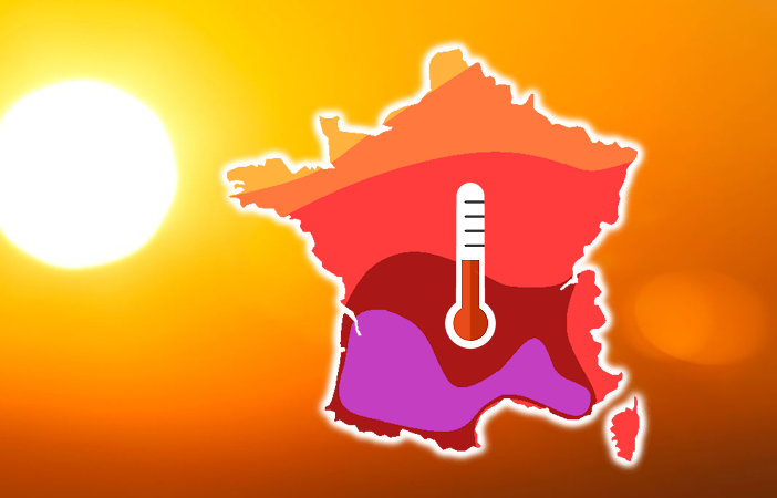 La canicule de cette semaine sur la moitié sud de la France 28/07/2024