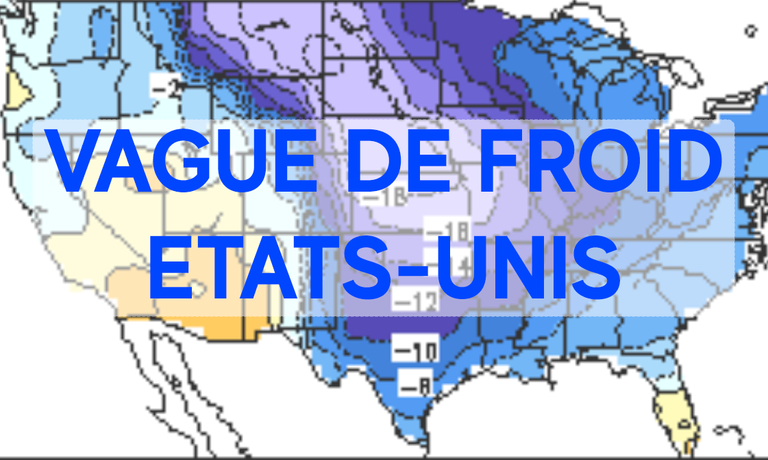 Une nouvelle vague de froid frappe une partie des Etats-Unis depuis la ...