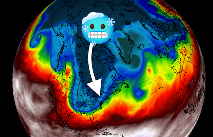 Vortex polaire et froid glacial sur l'Amérique : l'Europe pourrait-elle ...