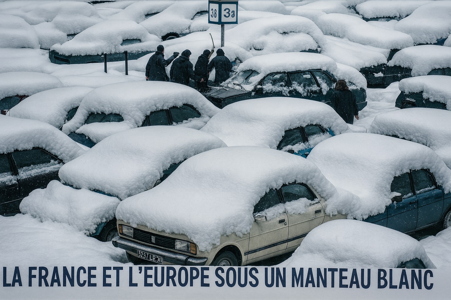 Jusqu’à 50 cm de neige à Lyon et 75 cm à l’aéroport de Grenoble ! 15-12-2025 15/12/2025