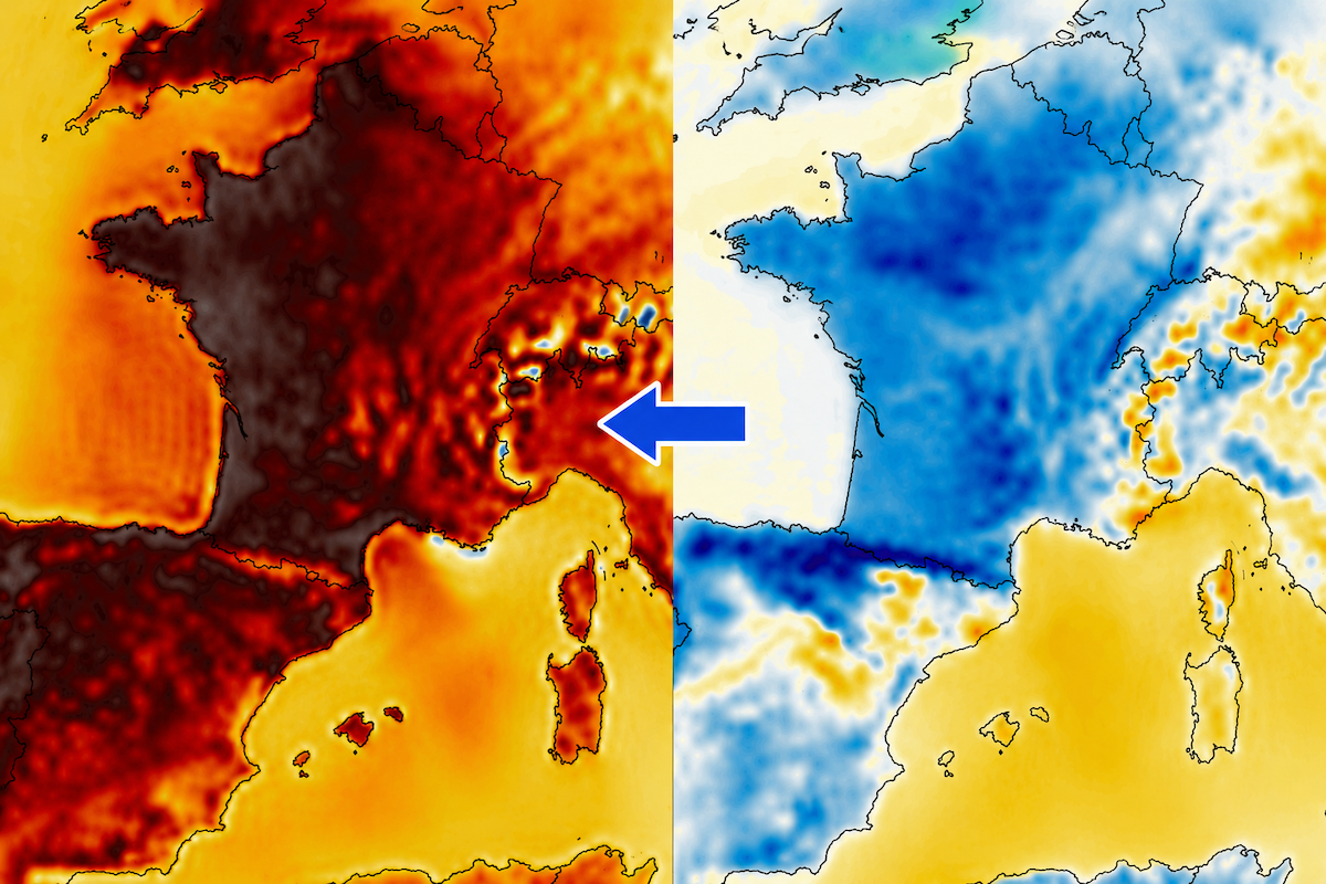 Fin de la canicule : jusqu'à 20 degrés de moins en quelques jours ! 30 ...
